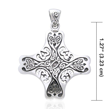 Celtic Cross of the Holy Spirit Silver TPD966 - Jewelry